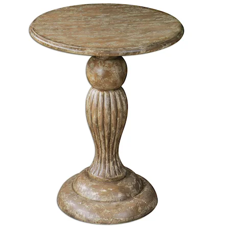 Kahlo Pedestal Accent Table